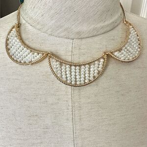 Amrita Singh beaded collar necklace